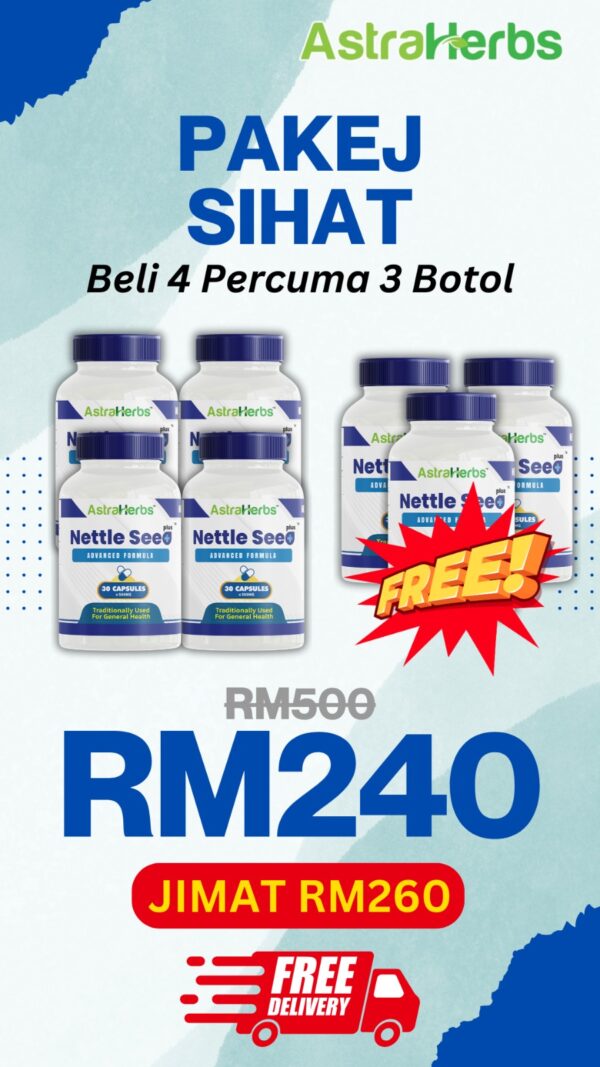 Nettle Seed 4+3 Botol